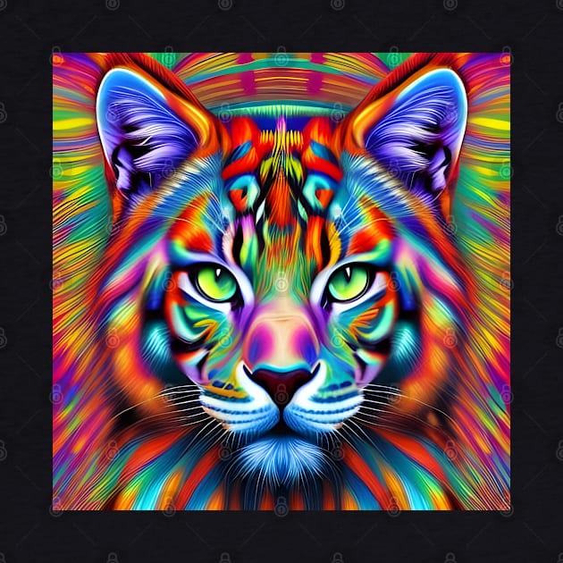 Kosmic Kitty (24) - Trippy Psychedelic Cat by TheThirdEye